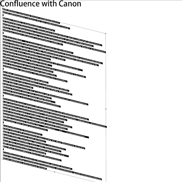 Confluence with Canon